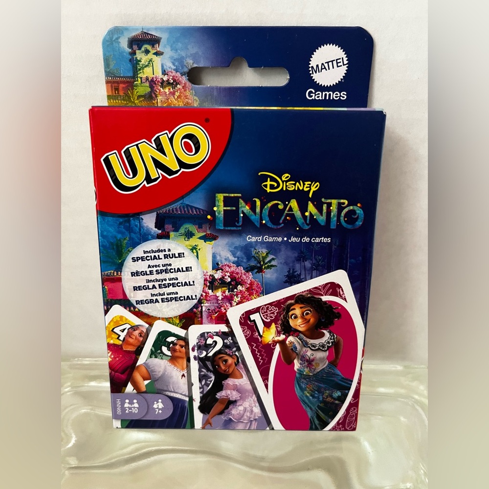 UNO Disney Encanto Card Game NIB Mattel Games 2022